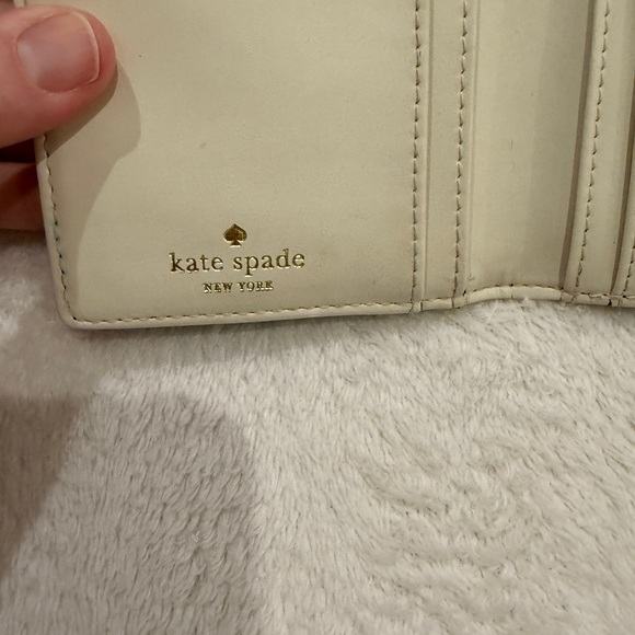 Kate Spade New York Leather Wallet Women’s Zip Around Card Holder Emerald Green - Picture 12 of 14